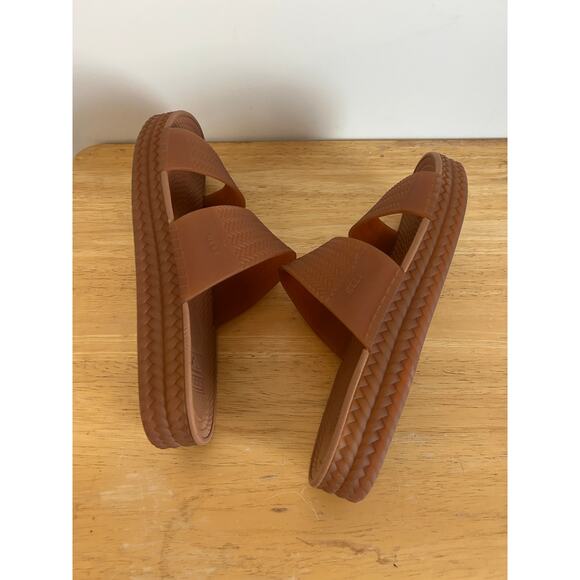 Reef Water Vista Slide Sandals - Women's 7 Tan/Brown - Picture 8 of 9
